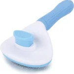 Depets Self-Cleaning Slicker Brush for Pet Grooming & Shedding