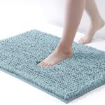 FRESHMINT Chenille Bath Mat 24"x17" – Non-Slip